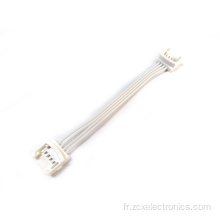 Fil de borne de ponction blanc LED 4p